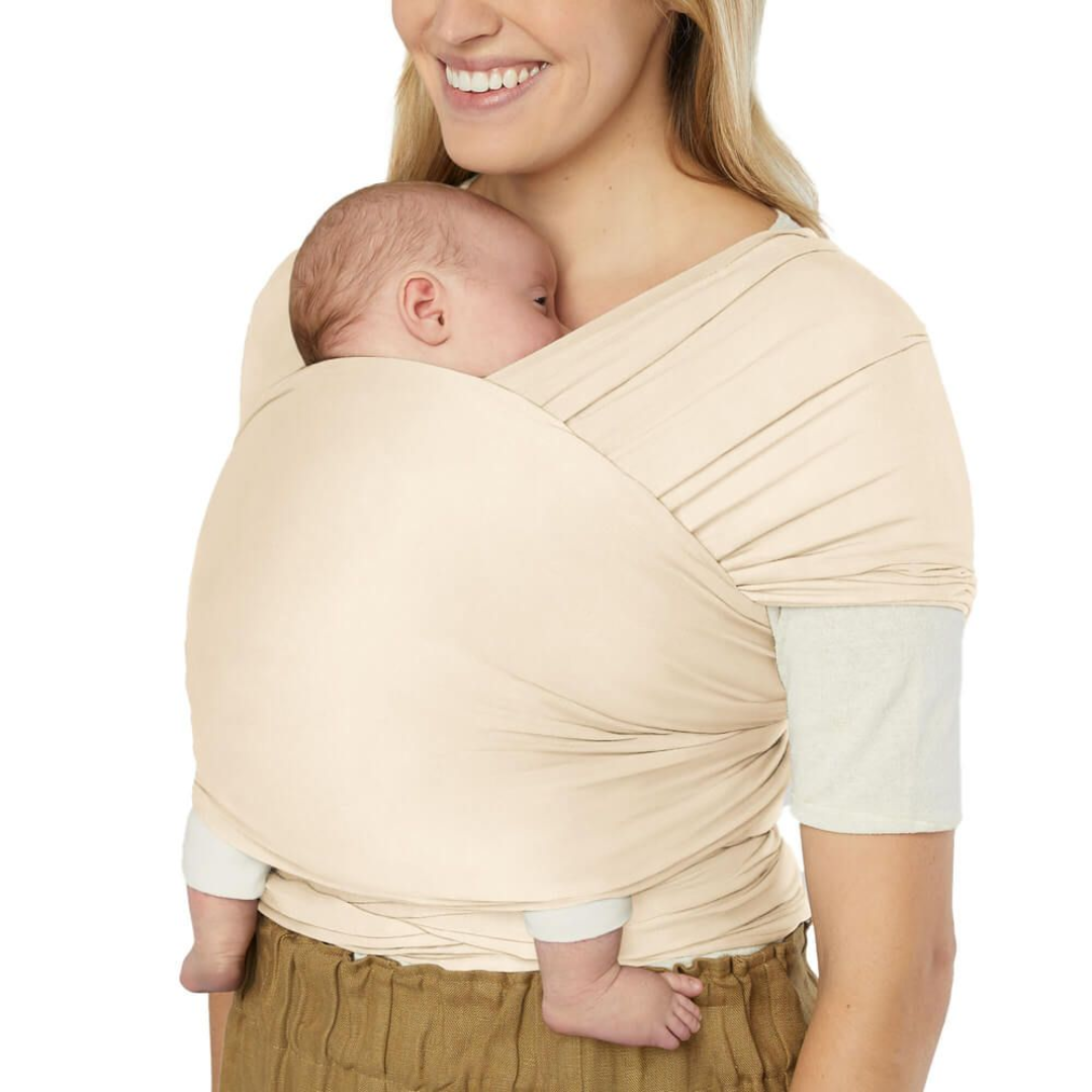 Ergobaby Aura Sustainable Knit Baby Carrier | Cream