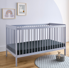 Load image into Gallery viewer, CuddleCo Nola 2 Piece Nursery Furniture Set | Flint Blue
