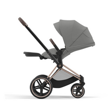 Load image into Gallery viewer, Cybex Priam Pushchair &amp; Lux Carrycot | Mirage Grey &amp; Rose Gold
