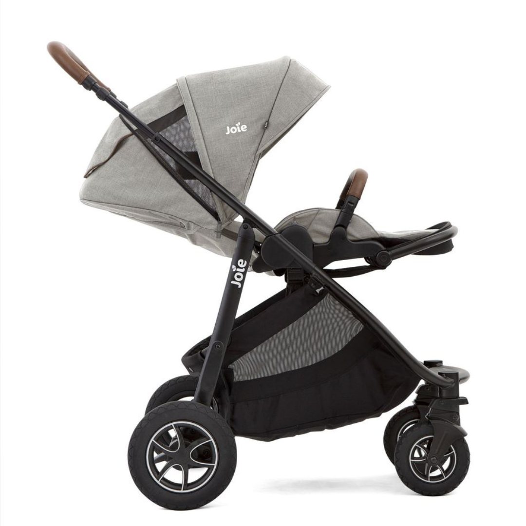 Joie Versatrax On-the-Go Travel System with i-Base Encore | Pebble