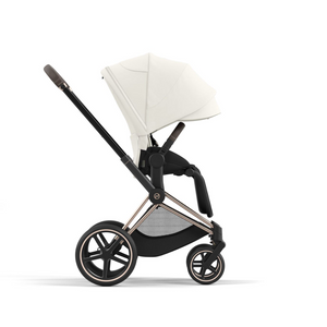 Cybex Priam Pushchair & Lux Carrycot | Off White & Rose Gold