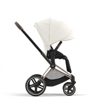 Load image into Gallery viewer, Cybex Priam Pushchair &amp; Lux Carrycot | Off White &amp; Rose Gold
