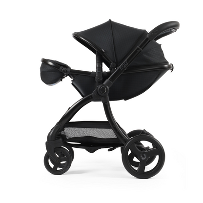 Egg 3 Stroller Luxury Travel System with Cybex Cloud T Car Seat | Houndstooth Black