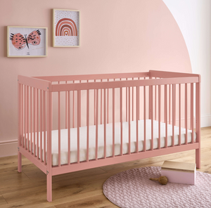 CuddleCo Nola 2 piece Nursery Furniture Set | Soft Blush