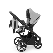 Load image into Gallery viewer, Babystyle Prestige 13 Piece Vogue Travel System - Flint Grey with Black Chassis (Black Handle)
