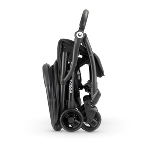 Miniuno TouchFold Stroller | Herringbone Black