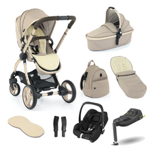 Load image into Gallery viewer, Egg® 2 Luxury Bundle with Maxi-Cosi Cabriofix i-Size Travel System - Feather
