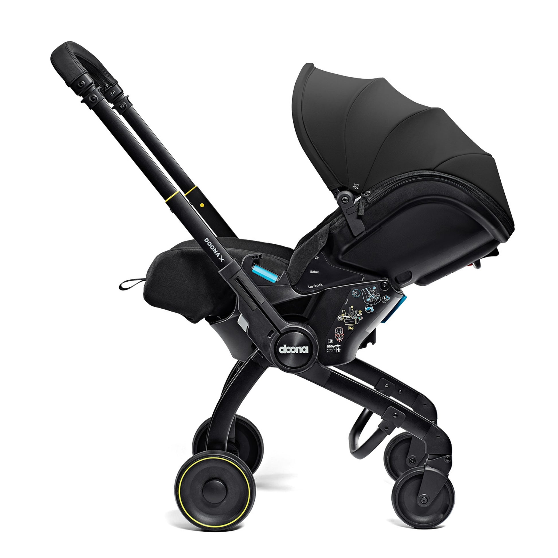 Doona X infant Car Seat & Base | Nitro Black