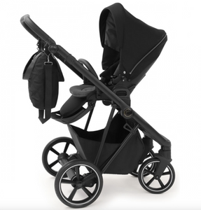Babystyle Prestige 13 Piece Vogue Travel System - Ebony with Black Chassis (Black Handle)