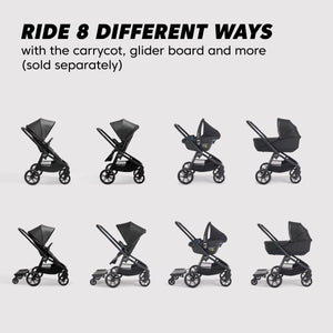 Baby Jogger City Sights Stroller & Carrycot Bundle - Deep Teal
