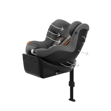 Load image into Gallery viewer, Cybex Sirona Gi Plus i-Size Car Seat | Lava Grey
