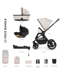 Venicci Tinum Edge 4in1 Complete Travel System with Isofix Base | Dust