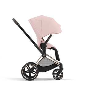 Cybex Priam Pushchair & Lux Carrycot | Peach Pink & Rose Gold