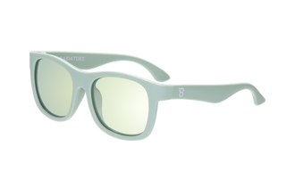 Load image into Gallery viewer, Babiators Original Mirrored Navigator Sunglasses | Seafoam Blue - 0-2y (Junior)
