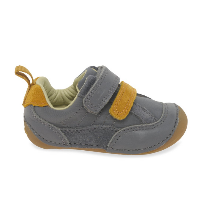 Clarks Tiny Fawn Toddler Shoes | Grey | Size 2.5 F