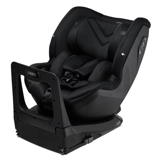 Axkid Spinkid 180 i-Size Car Seat | 40cm - 105cm | Tar Black