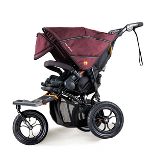 Out'n'About Nipper Double Pushchair | Brambleberry Red