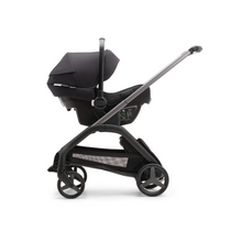 Load image into Gallery viewer, Bugaboo Dragonfly Ultimate Bundle with Turtle 360 Car Seat - Graphite/Midnight Black with Skyline Blue
