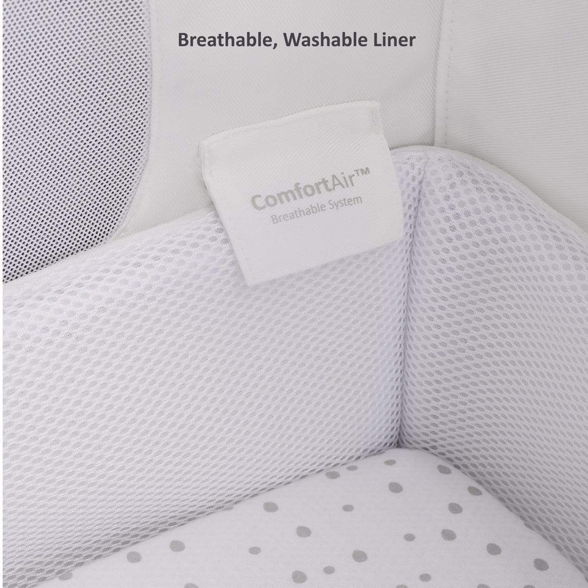 SnuzPod4 Bedside Crib Starter Bundle - Slate (Grey Sheets)