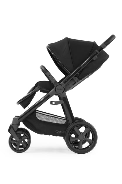 Oyster 3 Luxury 7 Piece Maxi Cosi Pebble 360 Pro i-Size Travel System | Pixel (Gloss Black Frame)