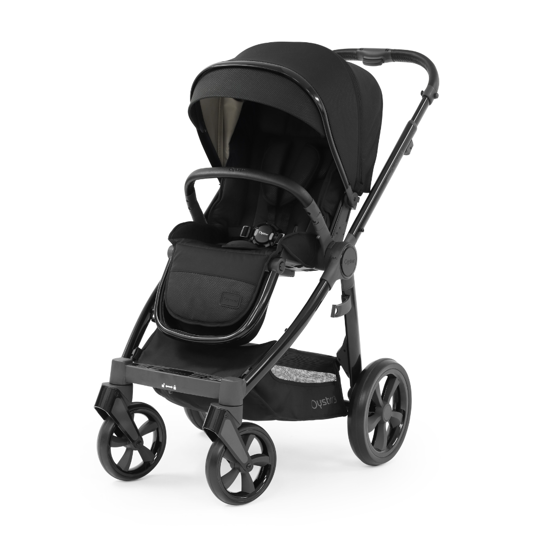 Oyster 3 Ultimate 12 Piece Maxi Cosi Pebble 360 Pro i-Size Travel System | Pixel (Gloss Black Frame)