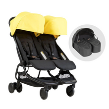Load image into Gallery viewer, Mountain Buggy Nano Duo Stroller &amp; Twin Cocoon | Yellow
