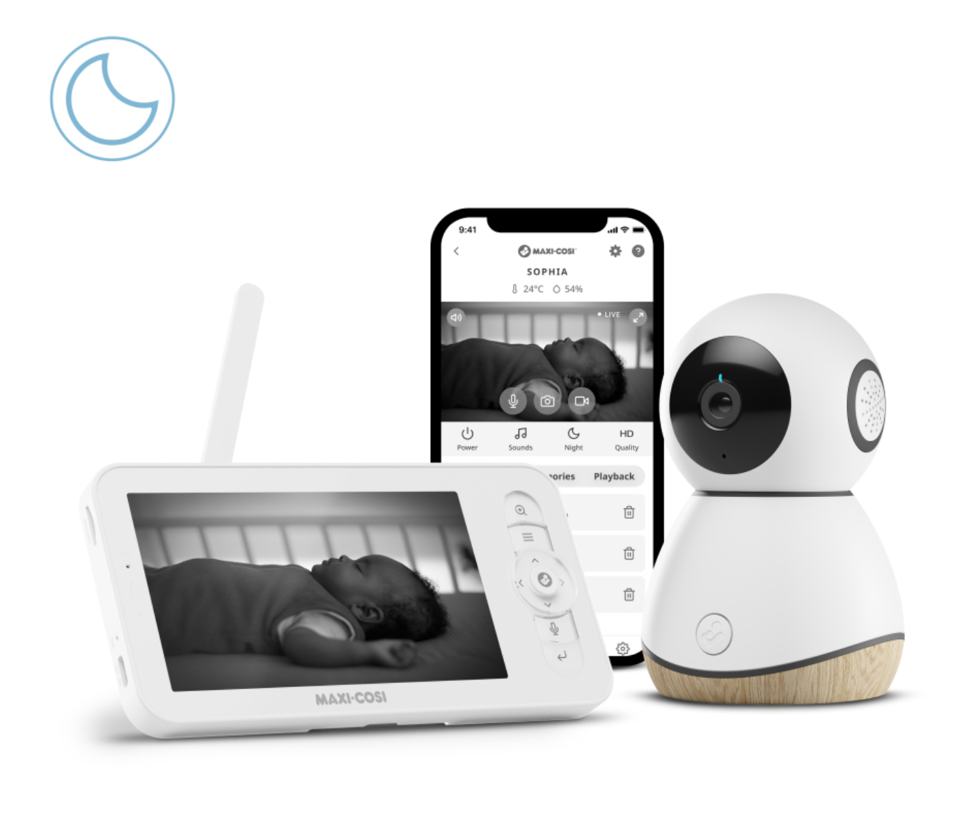 Maxi Cosi Connect Home | See Pro Baby Monitor