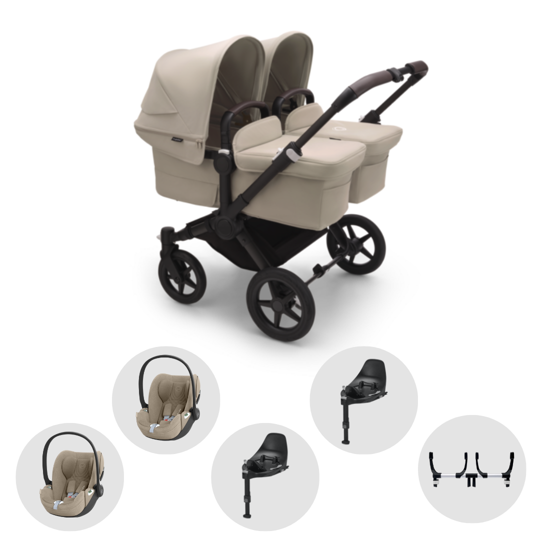 Twin side by 2024 side travel system