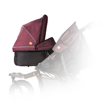 Load image into Gallery viewer, Out&#39;n&#39;About Single Carrycot | Brambleberry Red
