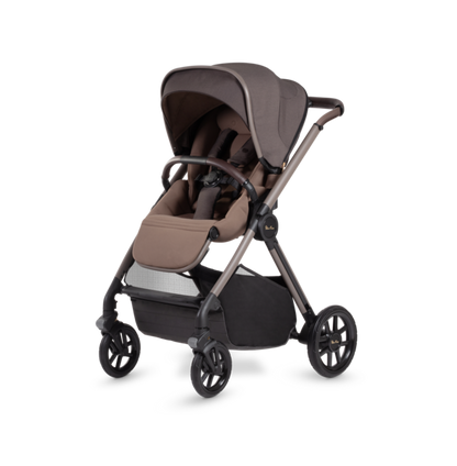 Silver Cross Reef Pushchair, First Bed Carrycot & Maxi-Cosi Cabriofix i-Size Ultimate Bundle - Earth