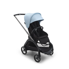 Load image into Gallery viewer, Bugaboo Dragonfly Complete Stroller - Graphite/Midnight Black with Skyline Blue
