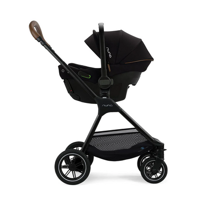 Nuna TRIV NEXT Stroller, Carrycot & Pipa URBN Car Seat Bundle | Caviar