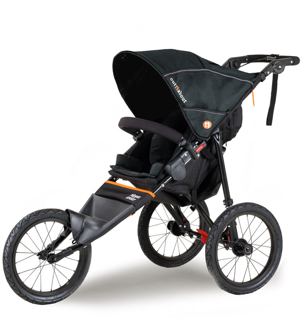 Out'n'About Nipper Sport V5 Pushchair | Forest Black