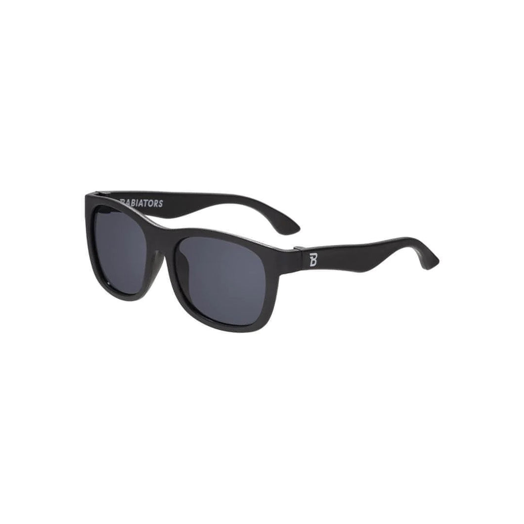 Babiators Original Navigator Sunglasses | Jet Black - 3-5y (Classic)