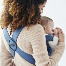 Load image into Gallery viewer, BABYBJÖRN Baby Carrier Mini | Vintage Indigo Cotton
