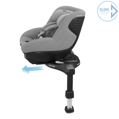 Maxi Cosi Pearl 360 Pro Car Seat & Base | Authentic Grey