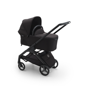 Bugaboo Dragonfly Ultimate Bundle with Turtle 360 Car Seat -  Black with Midnight Black