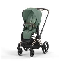 Load image into Gallery viewer, Cybex Priam Pushchair &amp; Cloud T Travel System | Leaf Green &amp; Rose Gold
