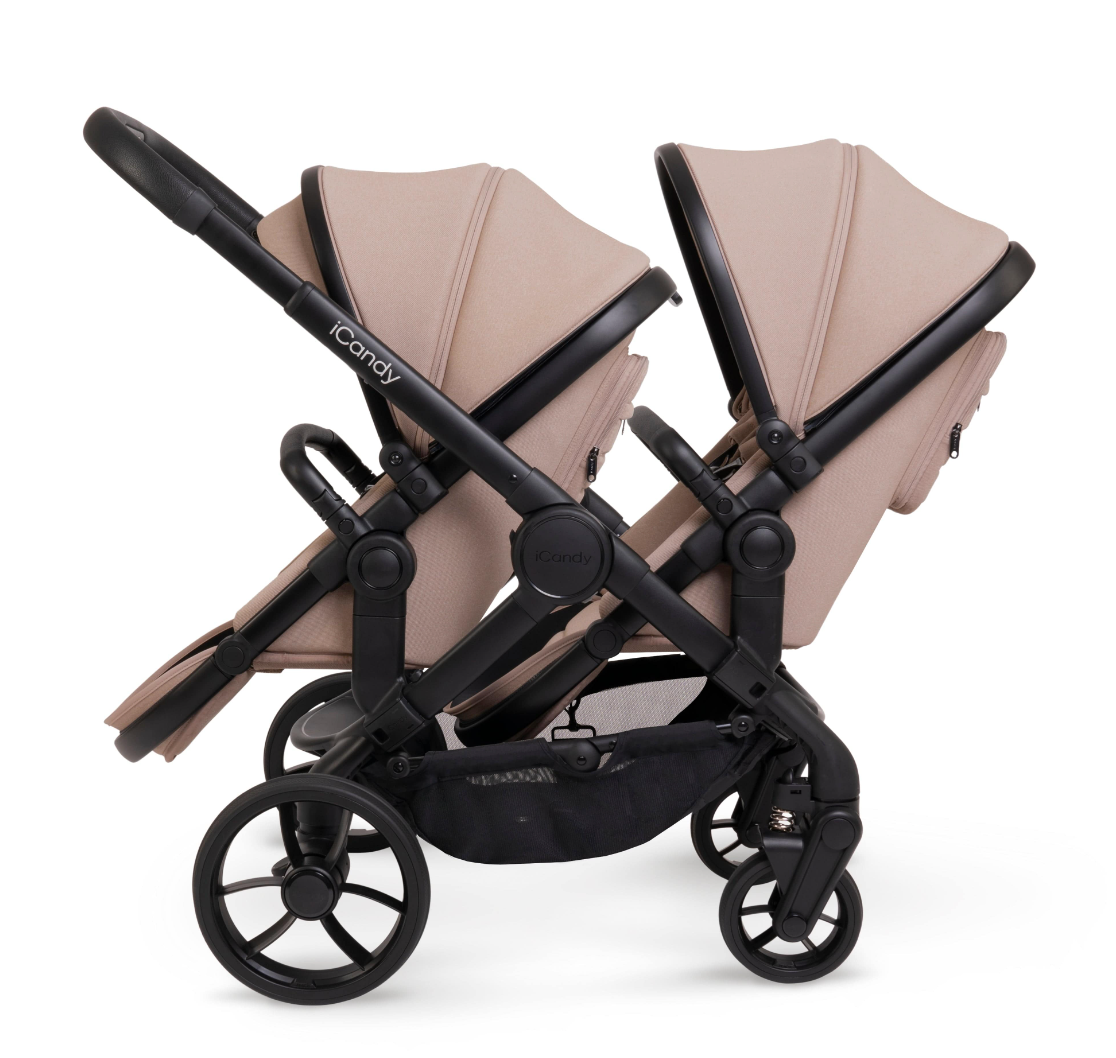 Icandy top twin pram