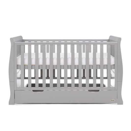 Obaby Stamford Classic Cot Bed  - Warm Grey