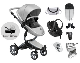 Load image into Gallery viewer, Mima Xari 11 Piece 4G Complete Travel System | Argento on Graphite Grey
