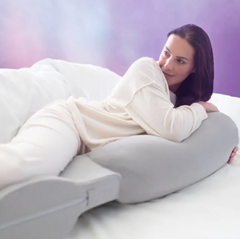 SnuzCurve Pregnancy Pillow | Grey