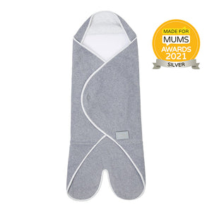 Purflo Cosy Wrap Travel Blanket - Minimal Grey