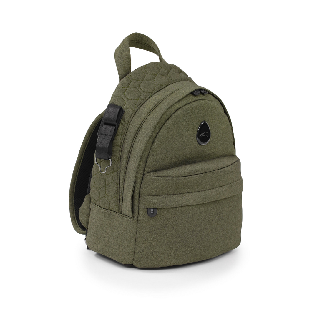 Hunter green top backpack