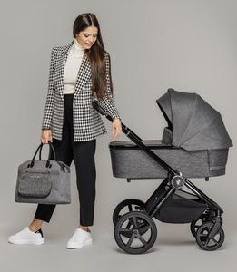 Venicci Tinum Upline Slate Grey 2in1 Pushchair and Carrycot