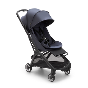 Bugaboo Butterfly Compact Stroller & Turtle Air 360 Travel System - Stormy Blue