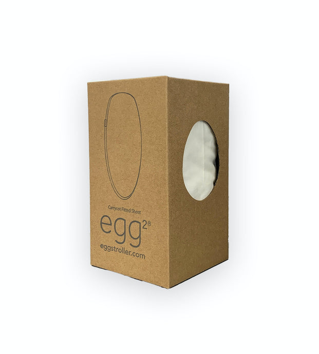 Egg 2 Carrycot Fitted Sheets (2 Pack)