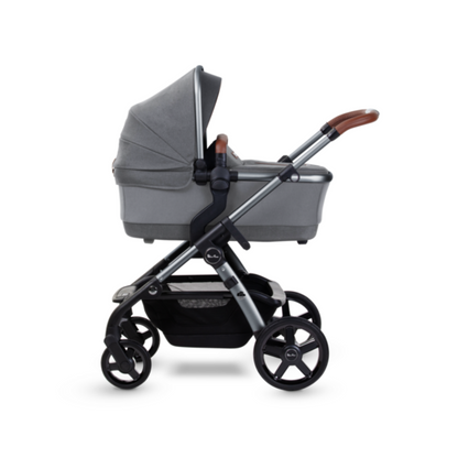 Silver Cross Wave Pushchair & Dream i-Size Travel Pack - Lunar Grey (FREE Carrycot Stand)