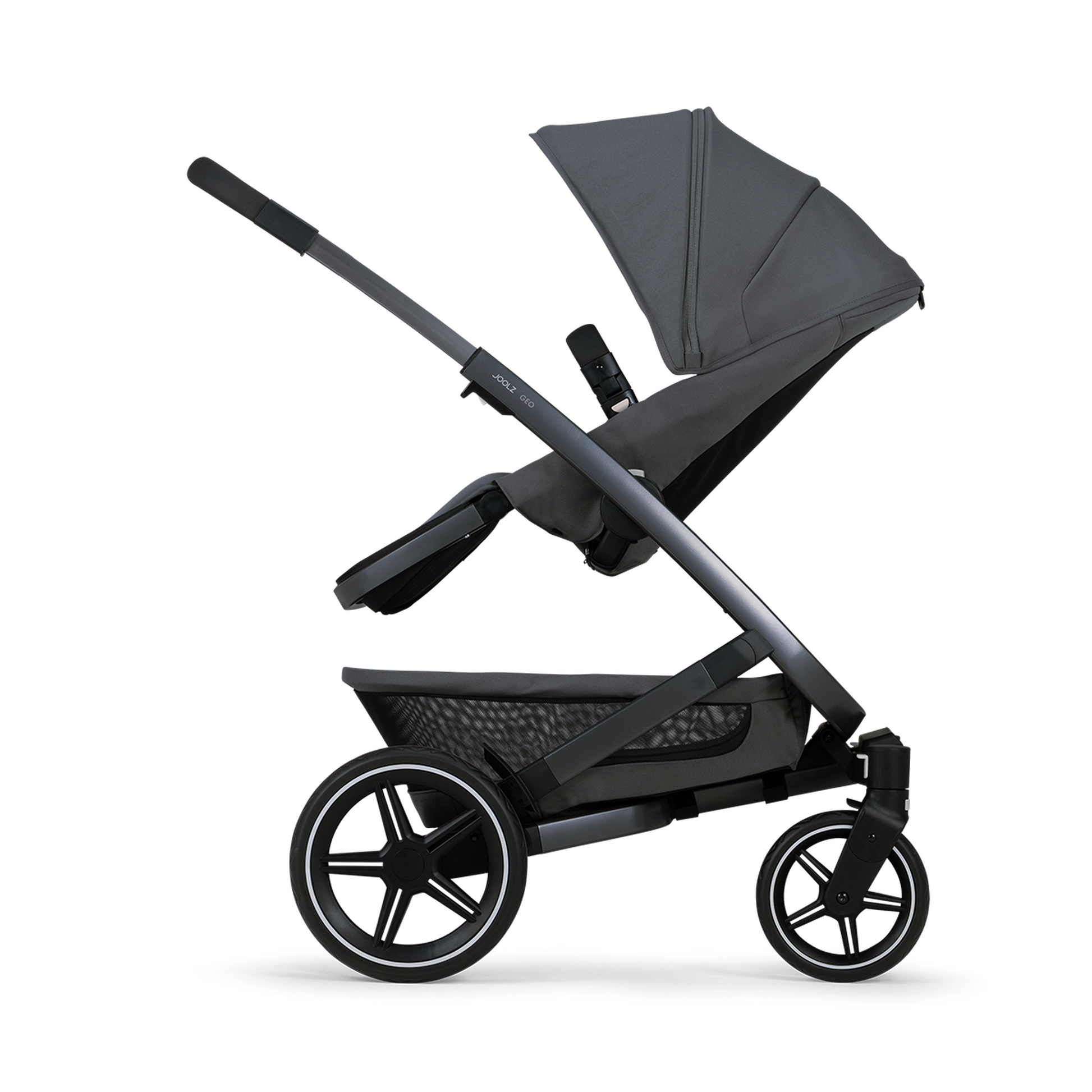Joolz Geo3 Complete Pushchair & Carrycot Set | Pure Grey | Direct4baby 