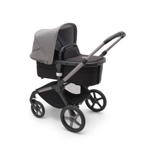 Load image into Gallery viewer, Bugaboo Fox 5 Pushchair &amp; Carrycot - Graphite/Midnight Black/Grey Melange
